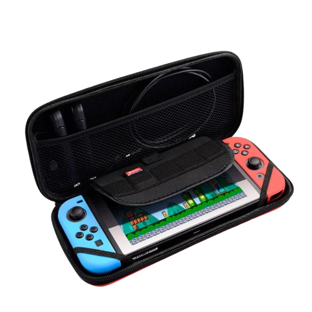 Foto 4 pulgar | Estuche de Protección Gadgets and Fun Rojo para Nintendo Switch Oled