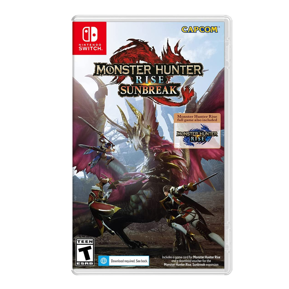 Foto 2 pulgar | Juego Monster Hunter Rise más Sunbreak para Nintendo Switch