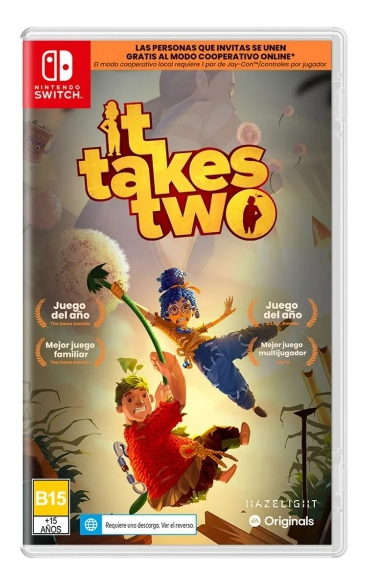 Foto 2 pulgar | Videojuego It Takes Two para Nintendo Switch Electronic Arts