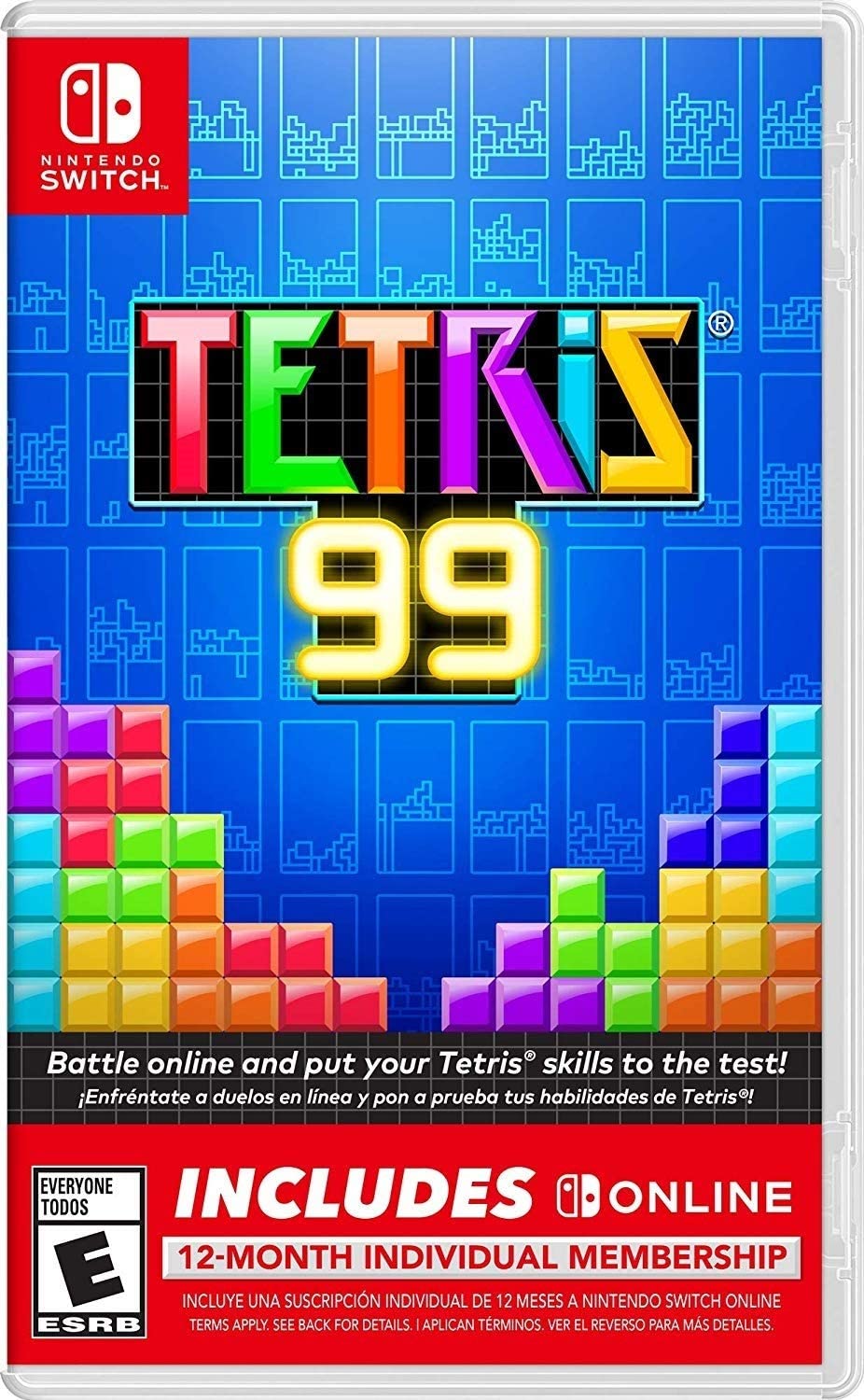 Foto 2 pulgar | Tetris 99 + 12 Month  para Nintendo Switch Online