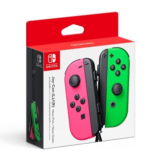 Foto 2 | Control Joy-con Nintendo Switch Neón color Rosa con Verde