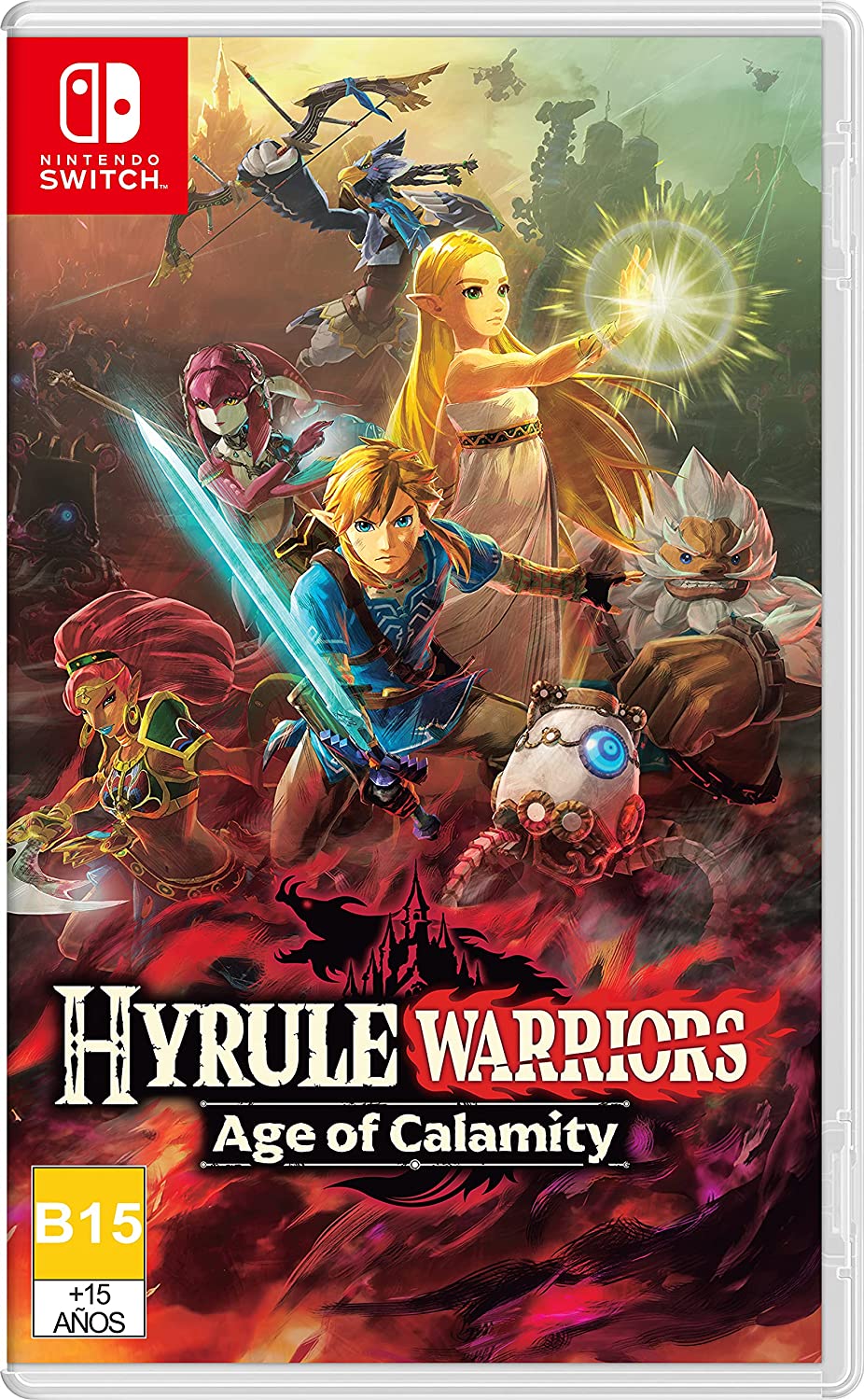 Foto 2 pulgar | Hyrule Warriors: Age Of Calamity Edición Standard para Nintendo Switch