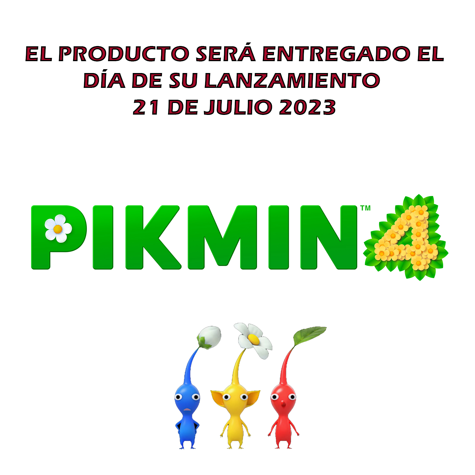 Foto 6 pulgar | Pikmin 4 Nintendo Switch Videojuego Standard Edition