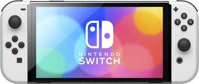 Foto 2 | Nintendo Switch Oled 64 GB Standard Blanco con Negro