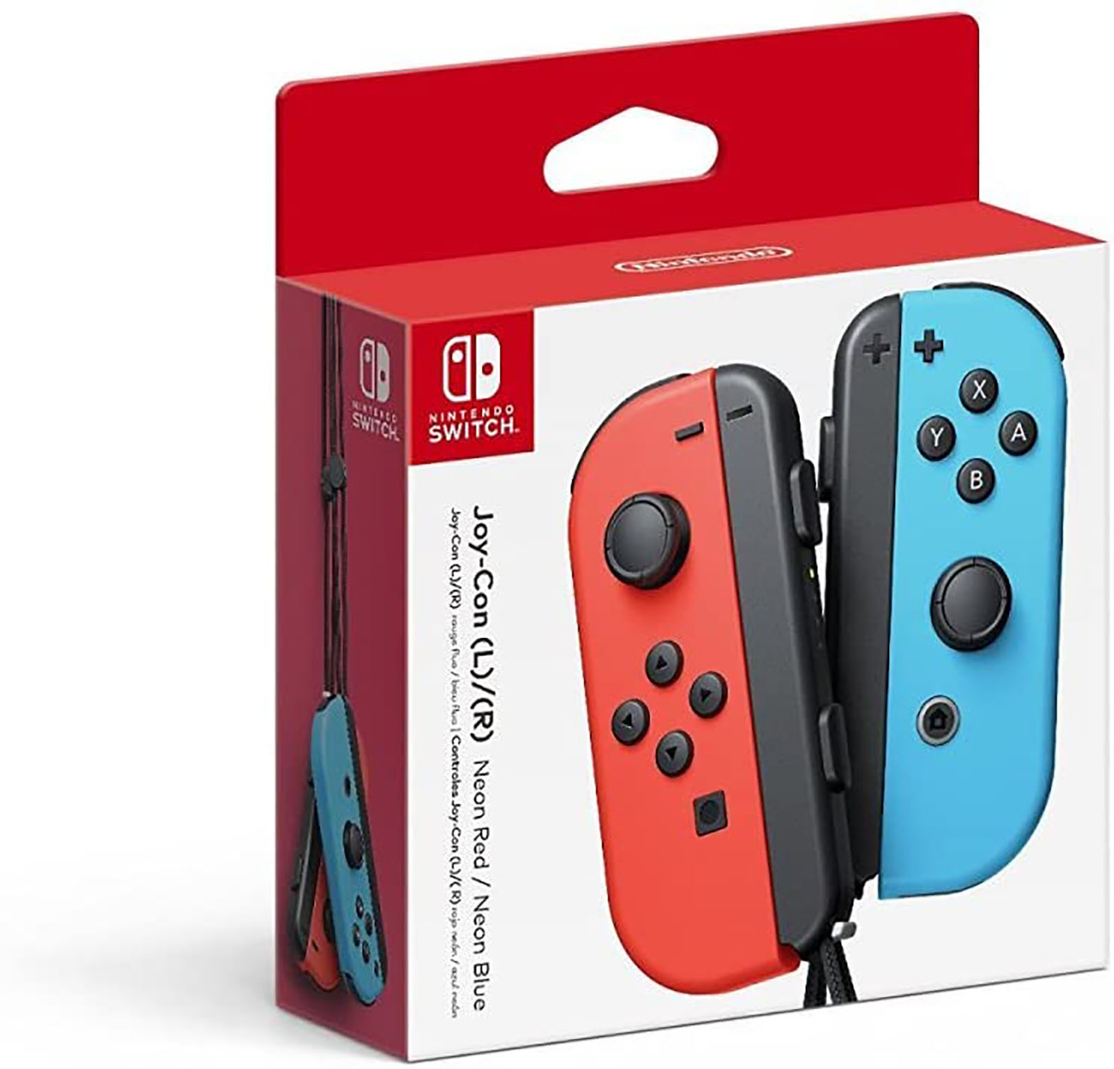 Foto 2 pulgar | Joy- on Rojo y Azul Neón para Nintendo Switch