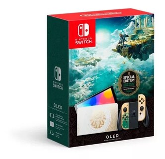 Foto 1 | Nintendo Switch Oled Edición Especial Zelda: Tears of the Kingdom
