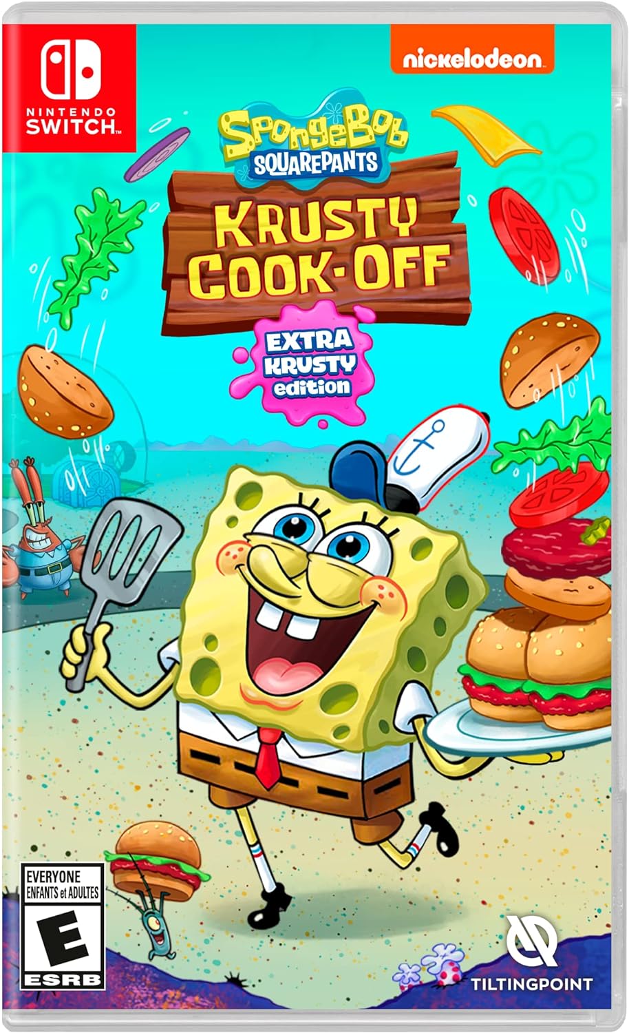 Videojuego Spongebob Krusty Cook Off Extra Krusty Edition para Nintendo ...