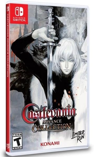 Foto 2 pulgar | Videojuego Castlevania Komani Advance Collection Classic Edition - Nintendo Switch -  Cover Espada Blanca