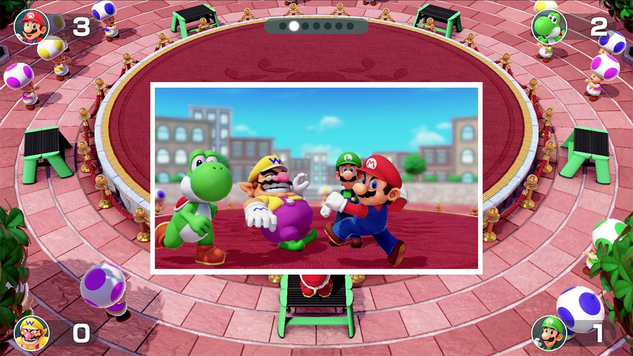 Foto 7 pulgar | Videojuego Nintendo Super Mario Party Con Joy-con Rojo Y Azul - Venta Internacional.