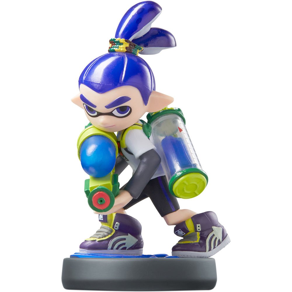 Foto 2 pulgar | Amiibo Nintendo Inkling Boy (serie Splatoon) - Venta Internacional.