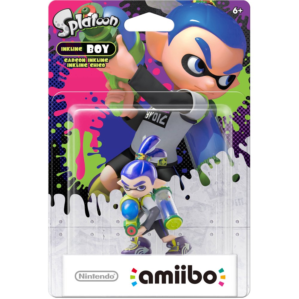 Foto 6 pulgar | Amiibo Nintendo Inkling Boy (serie Splatoon) - Venta Internacional.