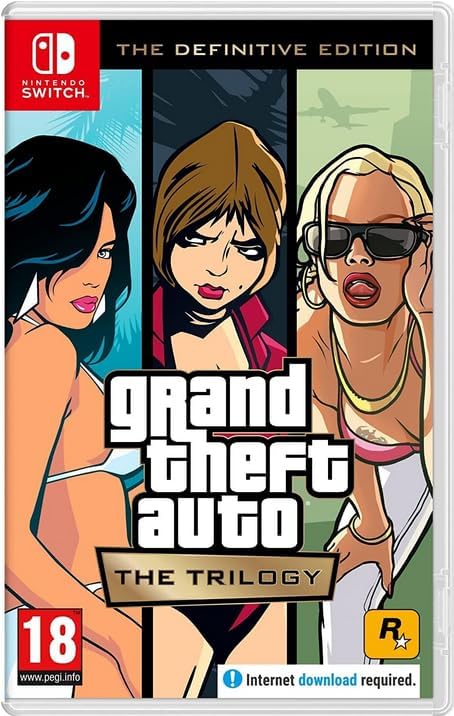 Foto 2 pulgar | Videojuego Grand Theft Auto: The Trilogy The Definitive Edition para Nintendo Switch