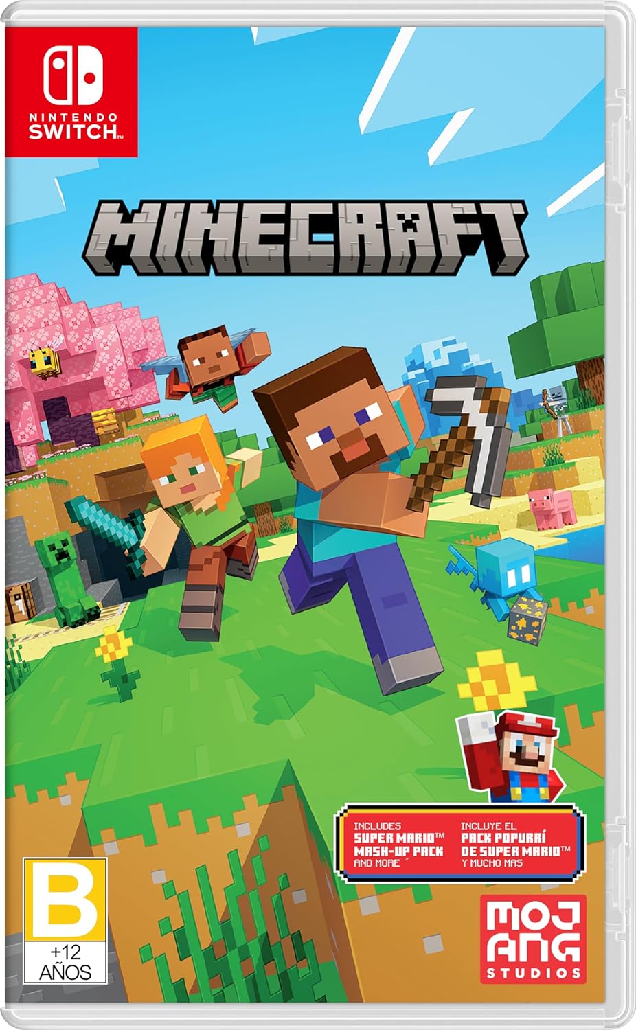 Foto 1 | Minecraft - Mario Pack - Nintendo Switch