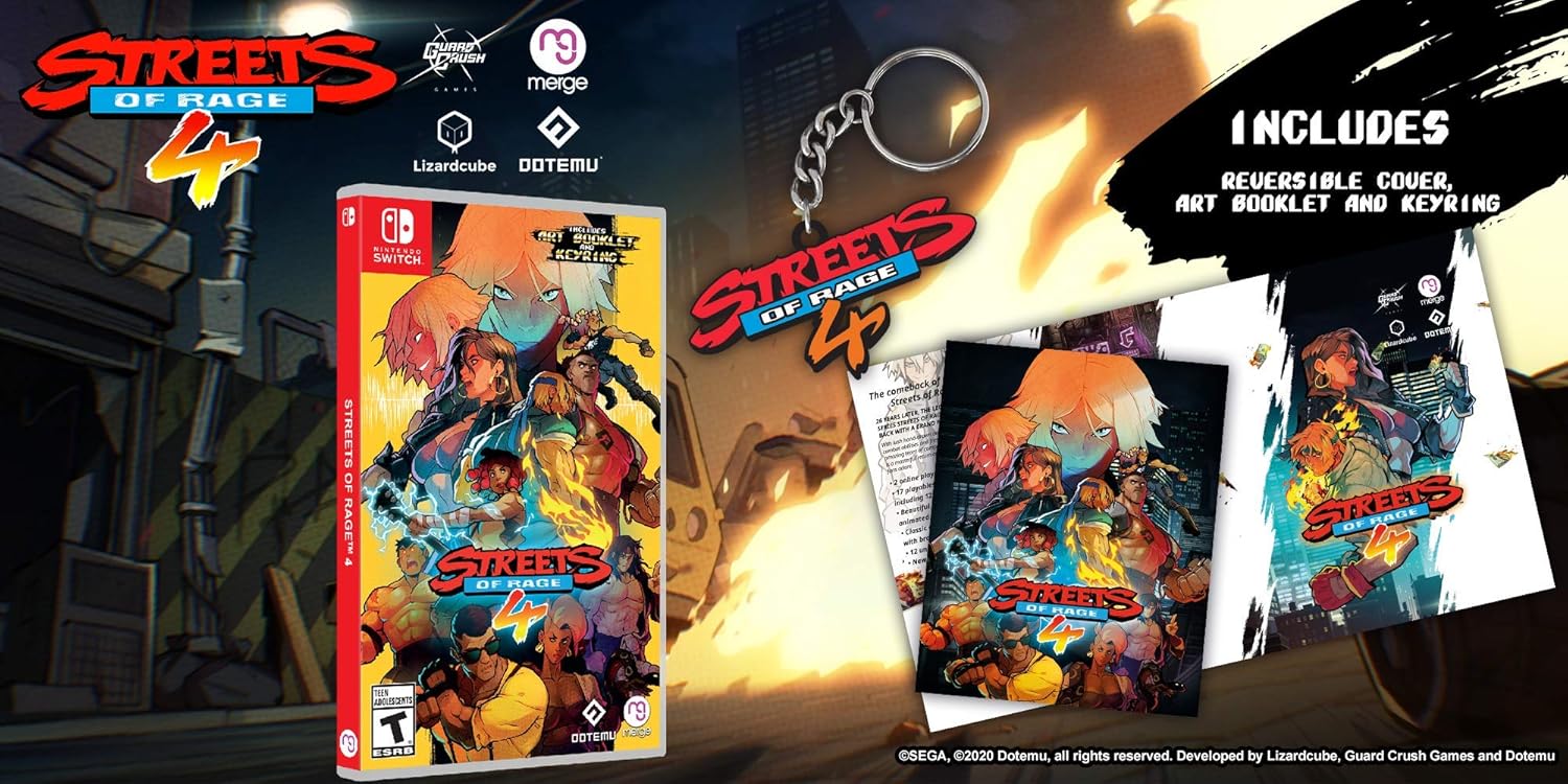 Foto 3 pulgar | Streets Of Rage 4 - Nintendo Switch