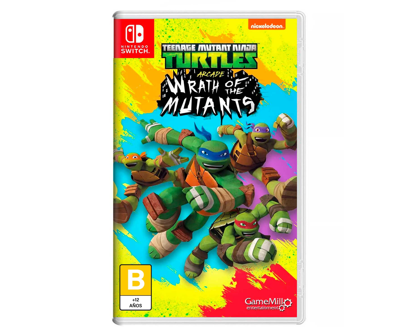 Foto 2 pulgar | Teenage Mutant Ninja Turtles Arcade Wrath Nintendo Switch