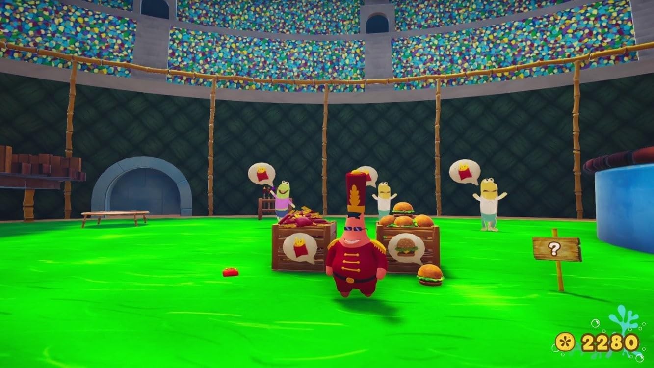 Foto 3 pulgar | Spongebob Squarepants A Patrick Star Game Nsw