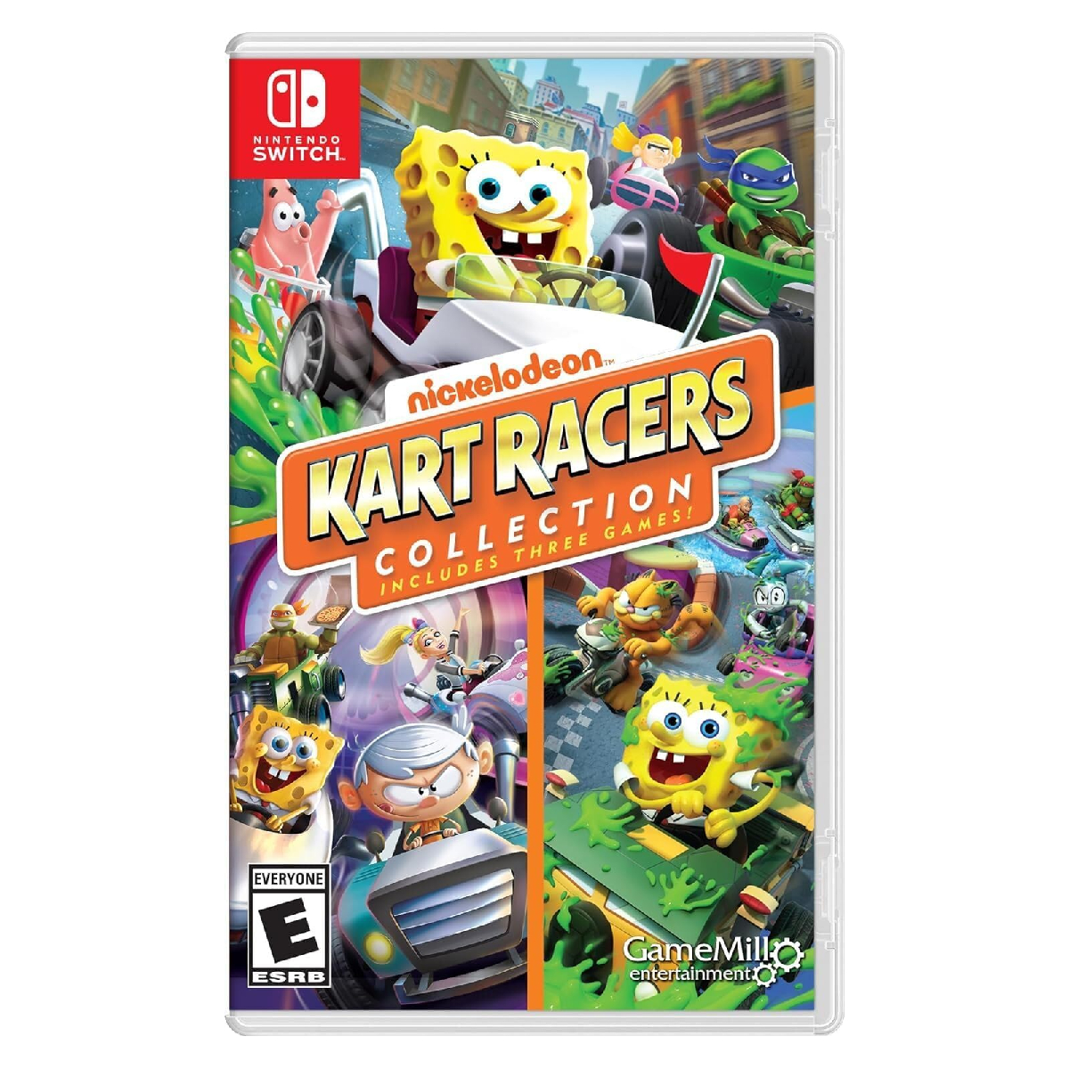 Nintendo Switch Juego Nikelodeon Kart Racers Collection