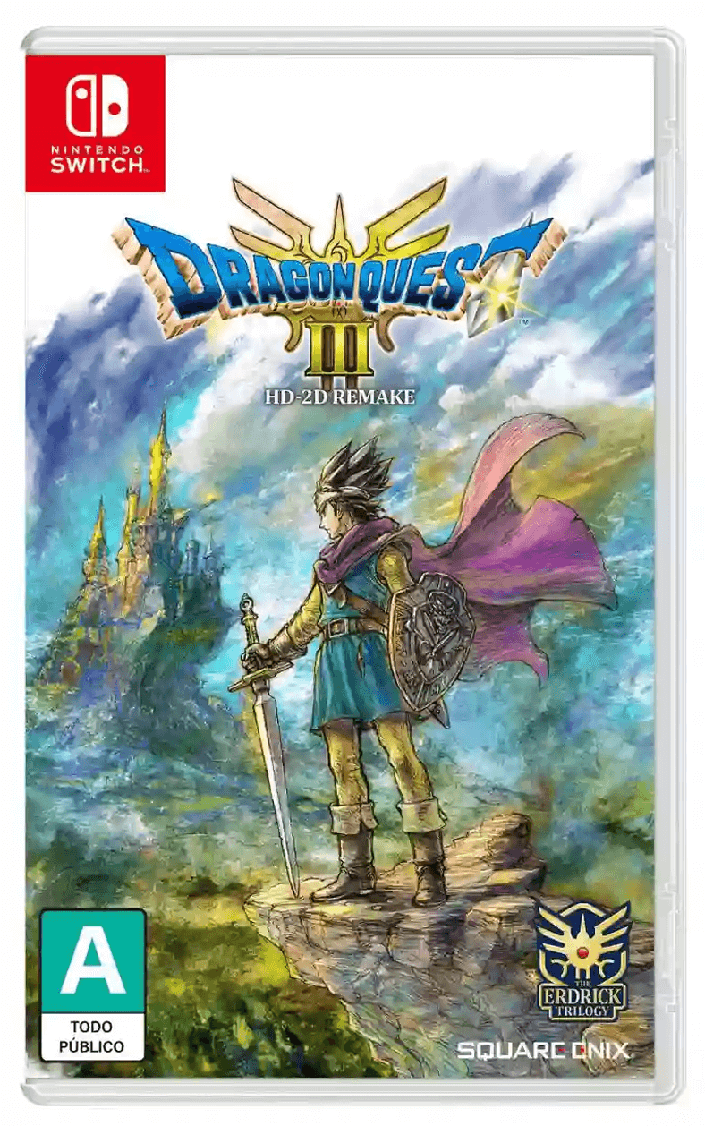 Videojuego Dragon Quest Iii Hd Remake Nintendo Switch