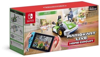 Foto 1 | Mario Kart Live: Home Circuit Luigi Reacondicionado Set Nintendo Switch - Venta Internacional.
