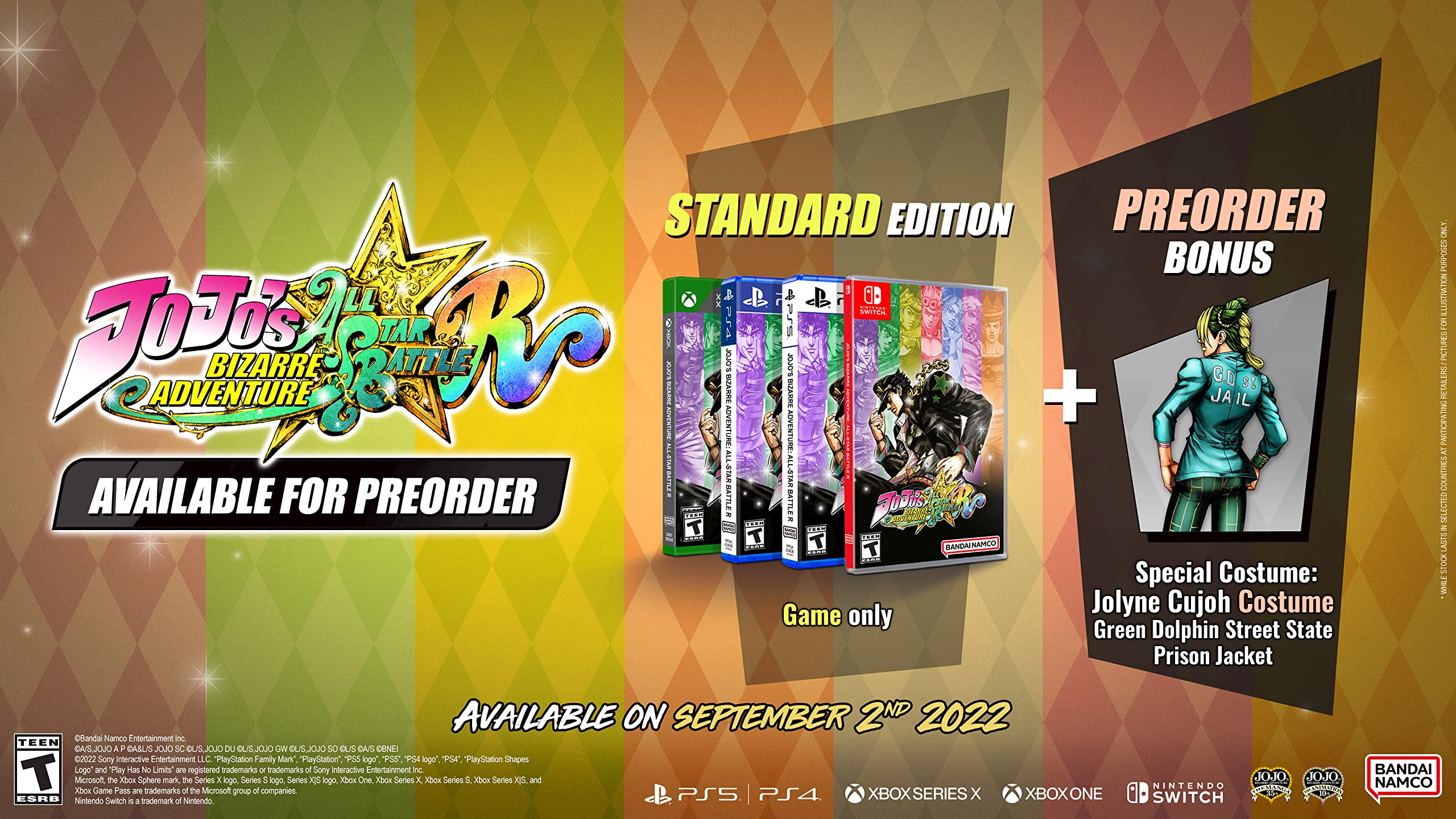 Foto 3 | Videojuego Bandai Namco Jojo's Bizarre Adventure: All-star Battle R Playstation 5 - Venta Internacional.