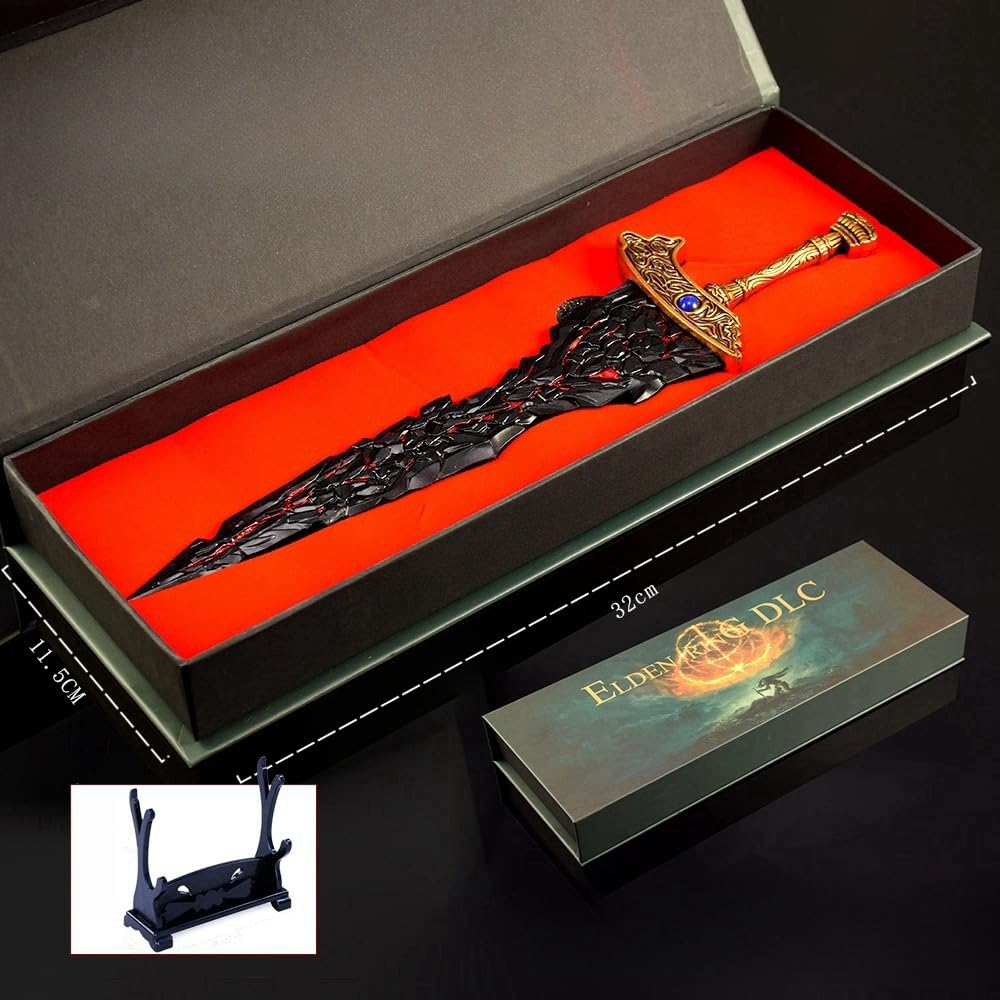 Foto 3 pulgar | Martial Arts Knife Superbuybox Game Elden Ring Dlc Maliketh's Black Blade - Venta Internacional.