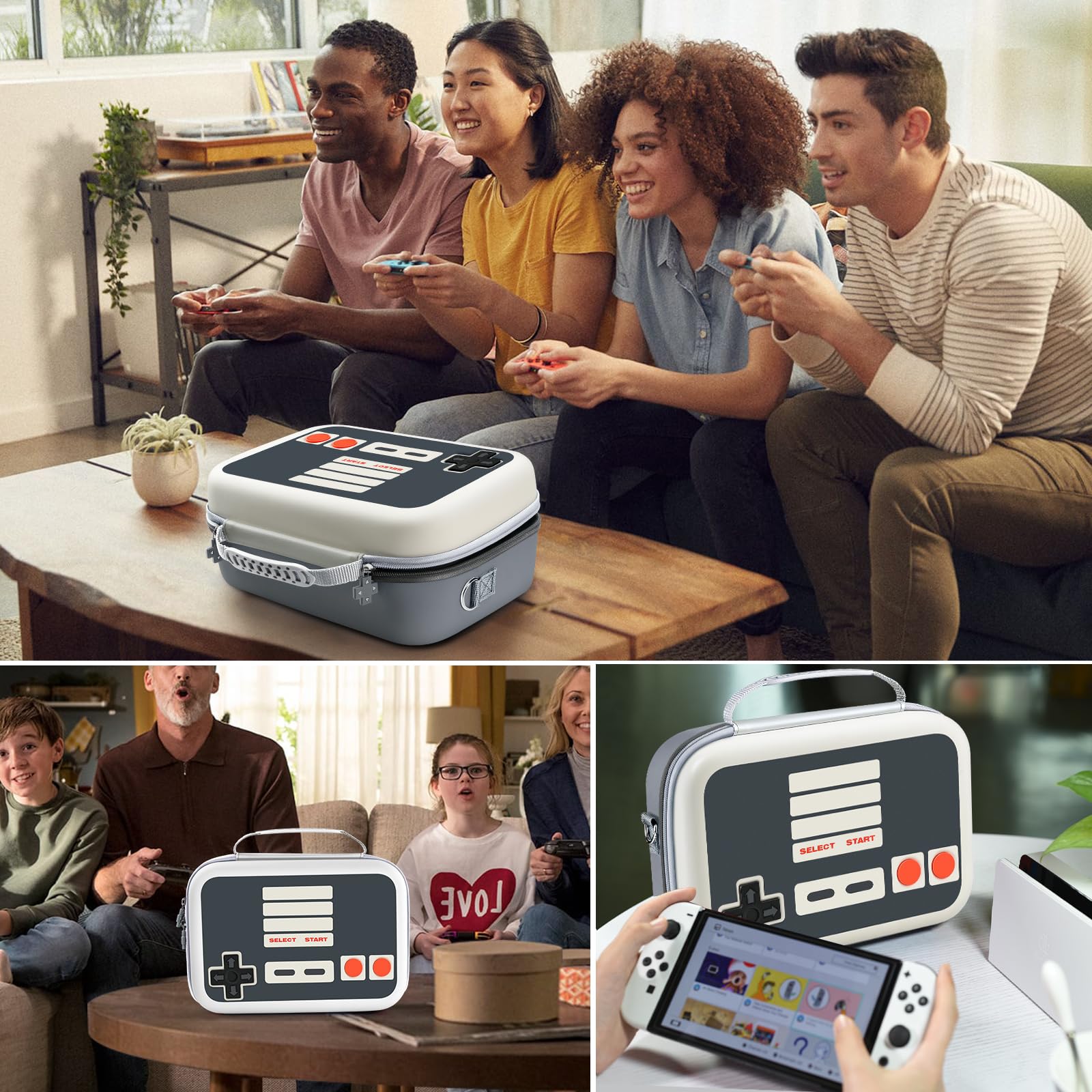 Foto 2 | Funda De Transporte Para Nintendo Switch Ivoler Retroshell - Venta Internacional.