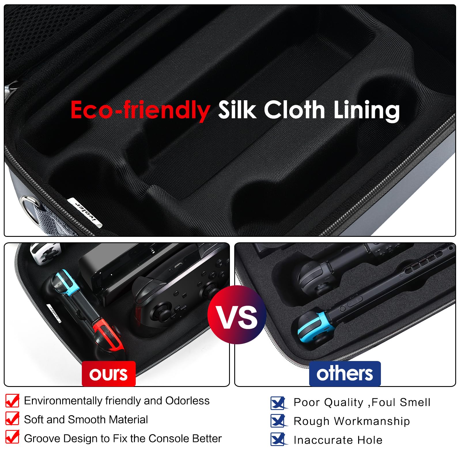 Foto 4 pulgar | Funda De Transporte Para Nintendo Switch Ivoler Retroshell - Venta Internacional.