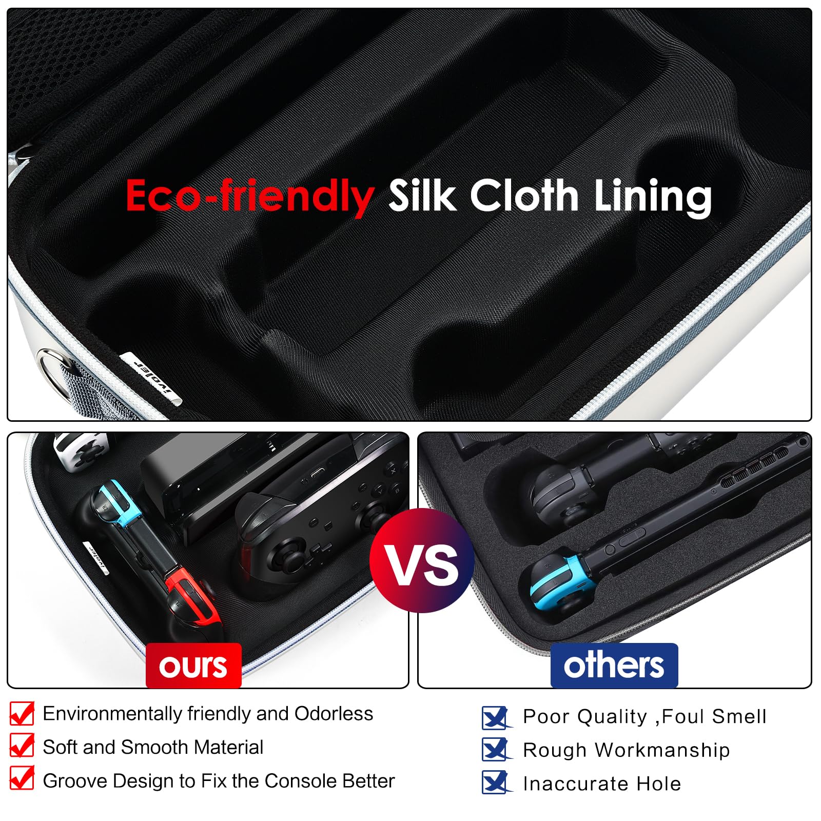 Foto 4 pulgar | Funda De Transporte Para Nintendo Switch Ivoler Retroshell - Venta Internacional.