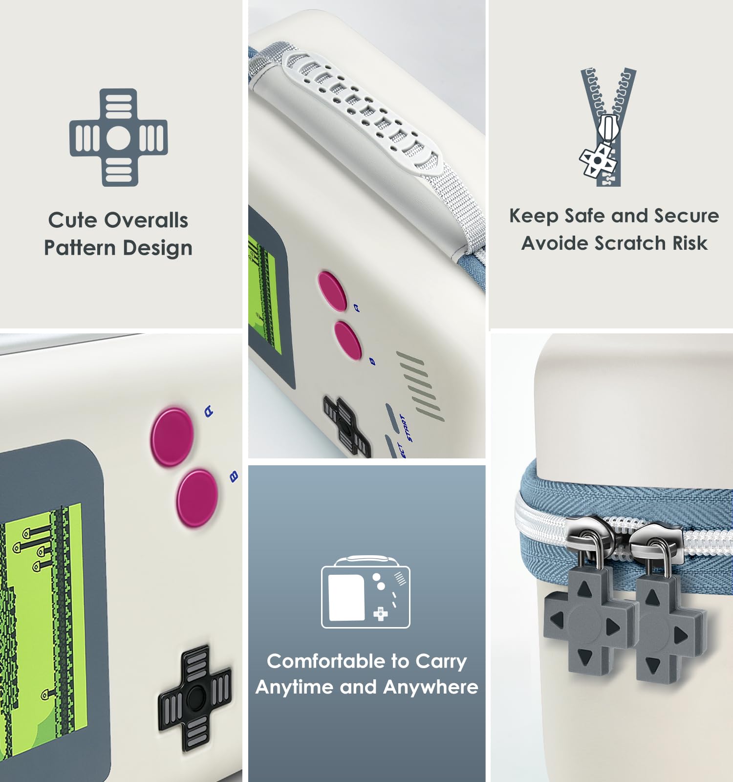 Foto 5 pulgar | Funda De Transporte Para Nintendo Switch Ivoler Retroshell - Venta Internacional.