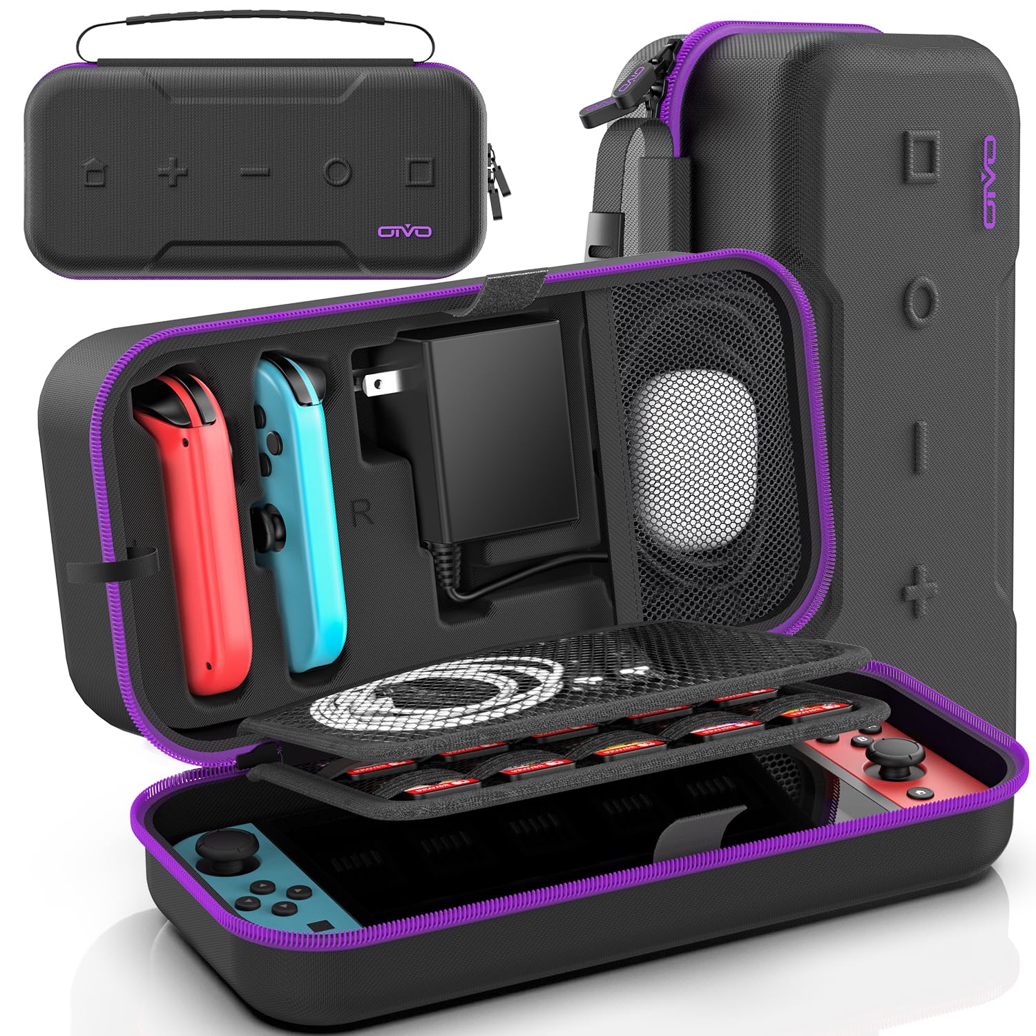 Funda De Transporte Oivo Switch Oled Compatible Con Nintendo - Venta Internacional.