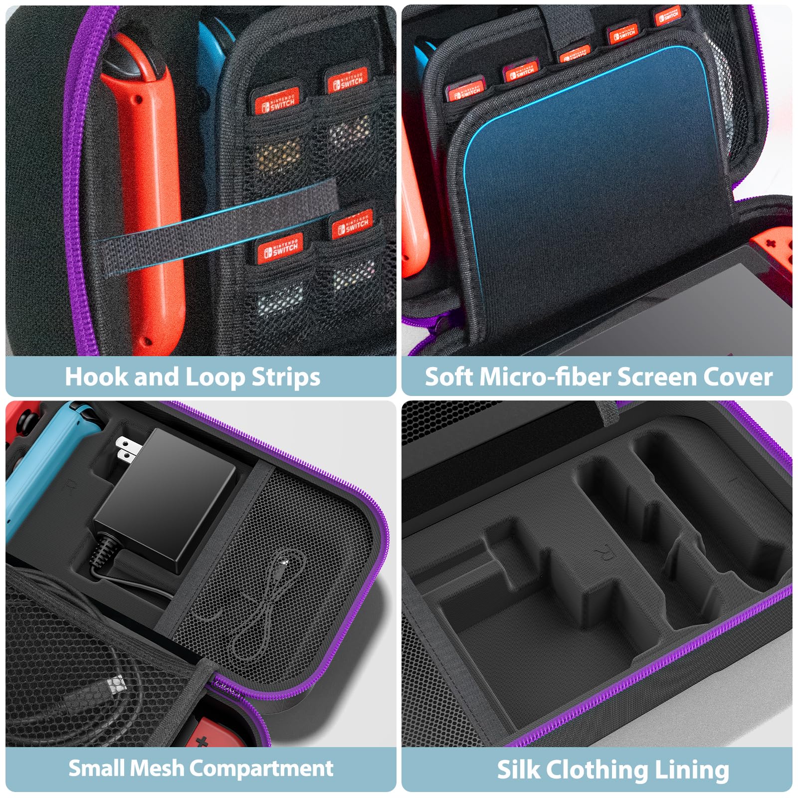 Foto 6 pulgar | Funda De Transporte Oivo Switch Oled Compatible Con Nintendo - Venta Internacional.