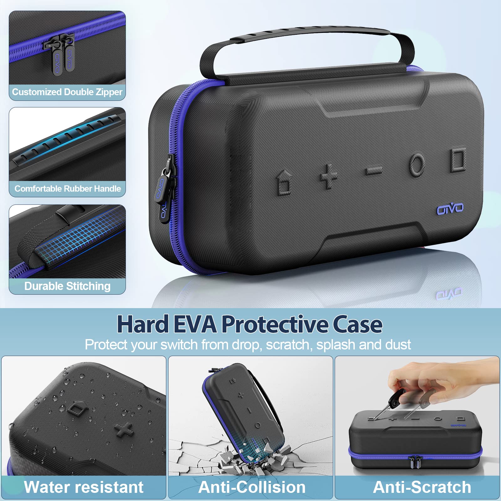 Foto 5 pulgar | Funda De Transporte Oivo Switch Oled Compatible Con Nintendo - Venta Internacional.