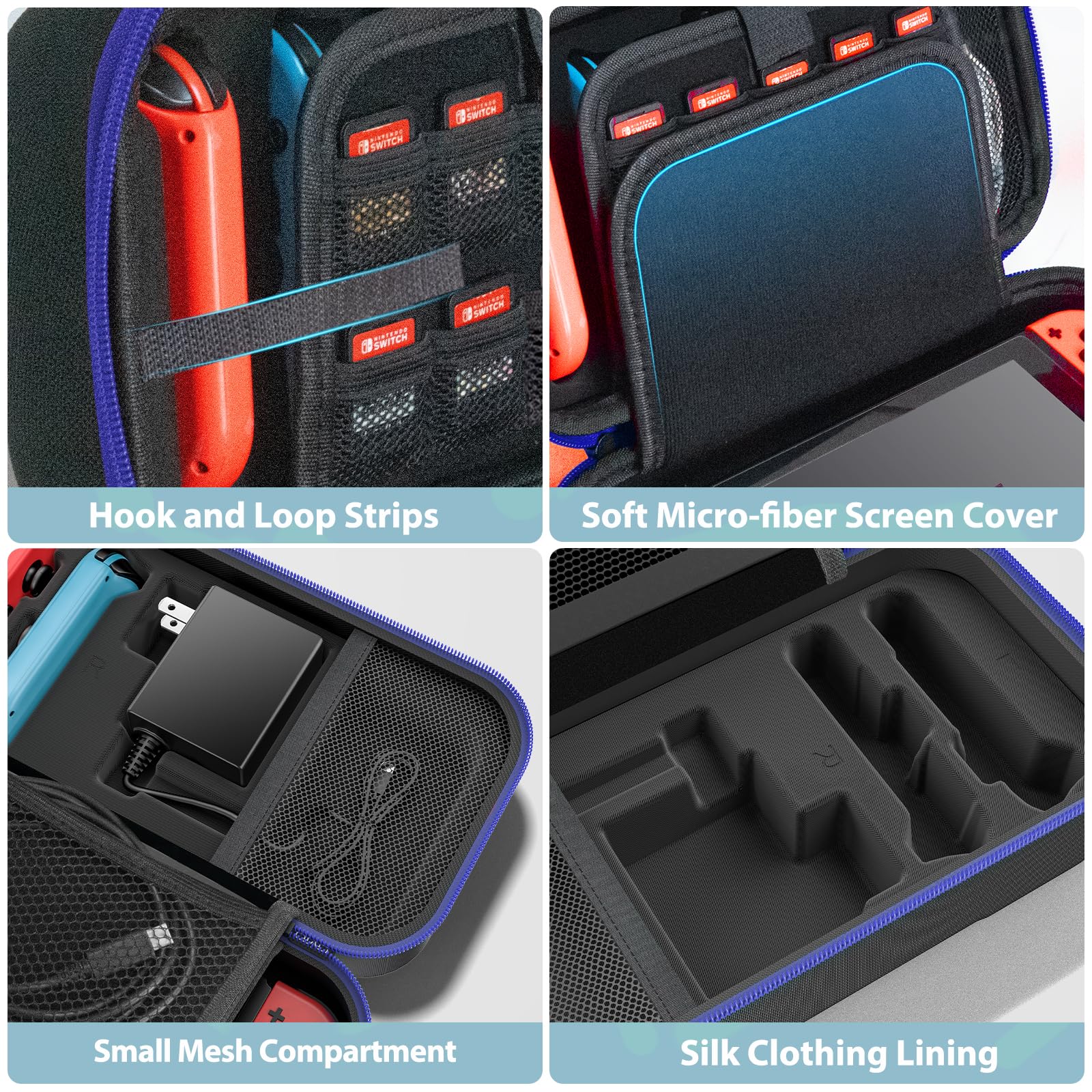 Foto 6 pulgar | Funda De Transporte Oivo Switch Oled Compatible Con Nintendo - Venta Internacional.