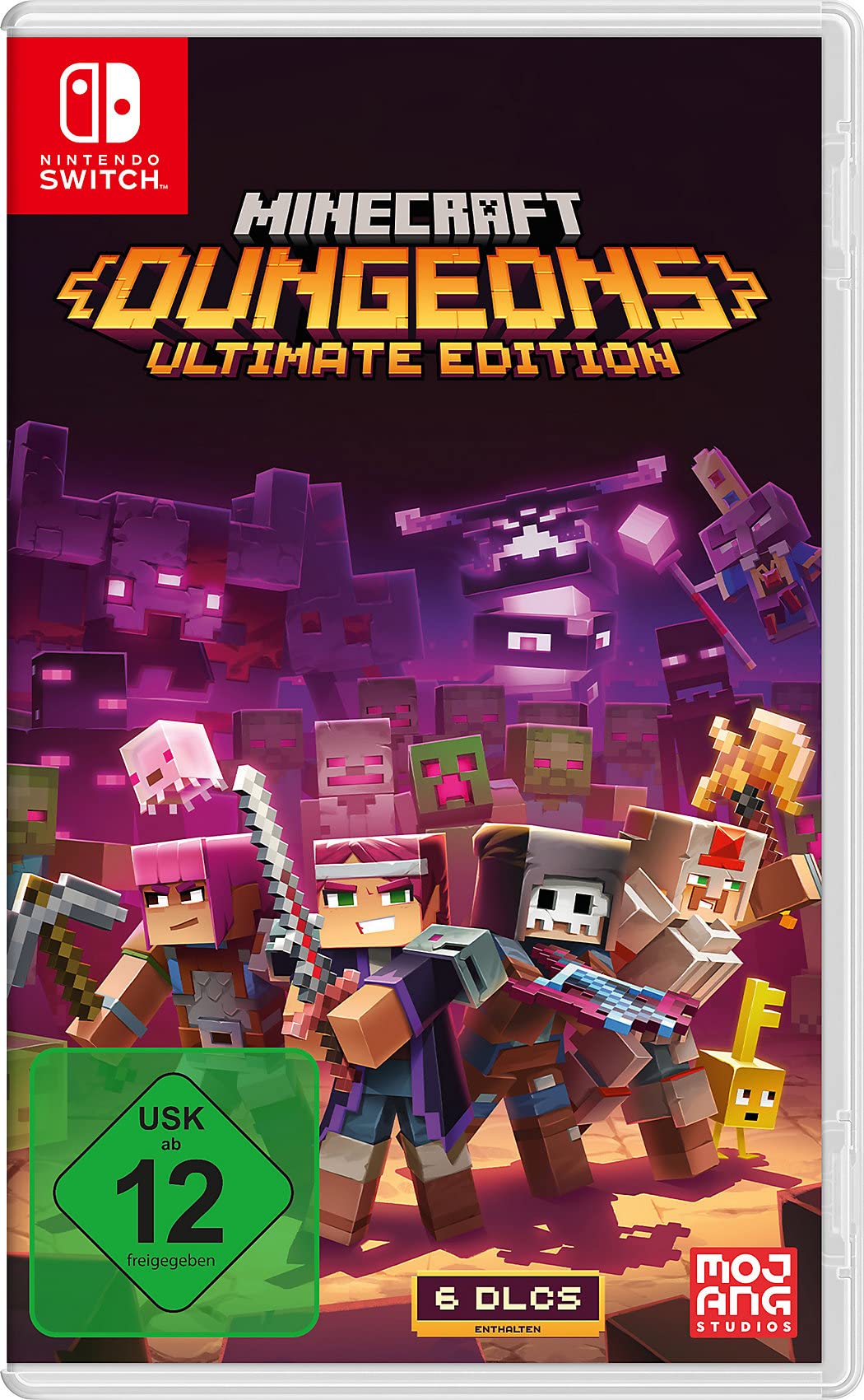 Videojuego Nintendo Switch Minecraft Dungeons Ultimate Ed - Venta Internacional.