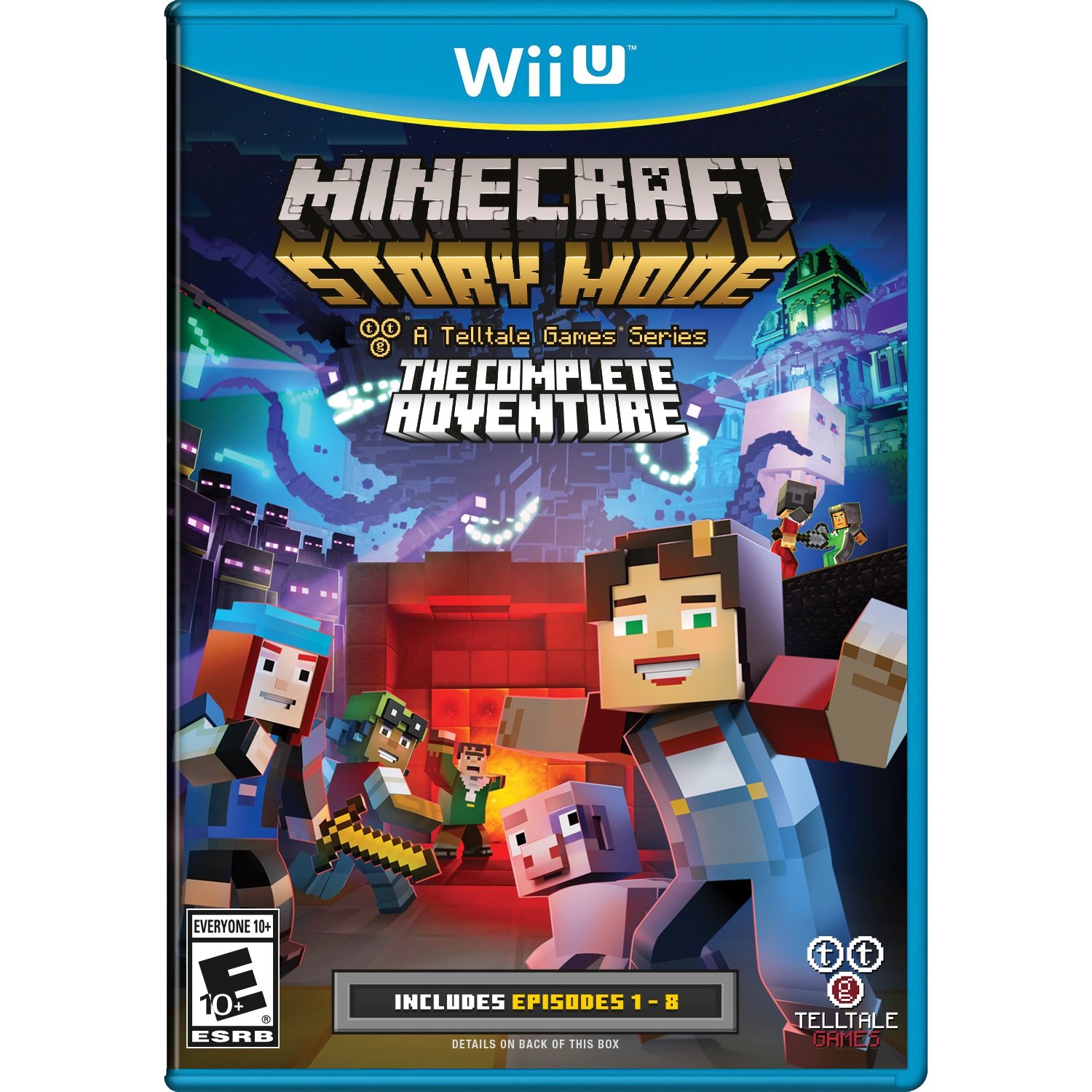 Foto 2 pulgar | Videojuego Minecraft: Story Mode- The Complete Adventure Wii U - Venta Internacional.