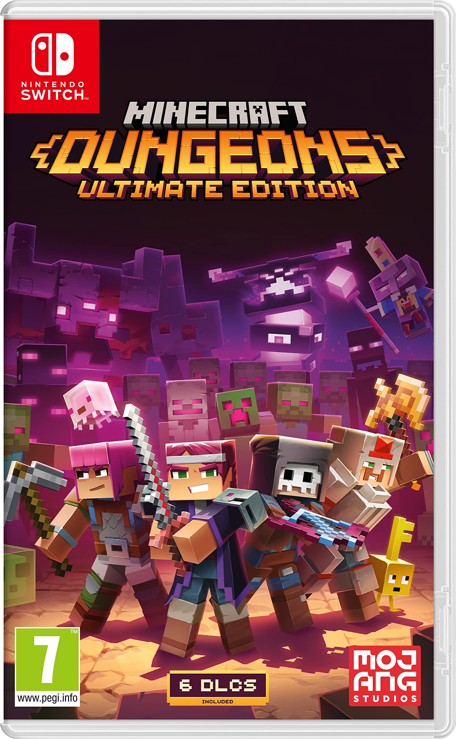 Foto 2 pulgar | Videojuego Nintendo Switch Minecraft Dungeons Ultimate Ed. - Venta Internacional.