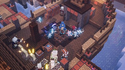 Foto 3 | Videojuego Nintendo Switch Minecraft Dungeons Ultimate Ed. - Venta Internacional.