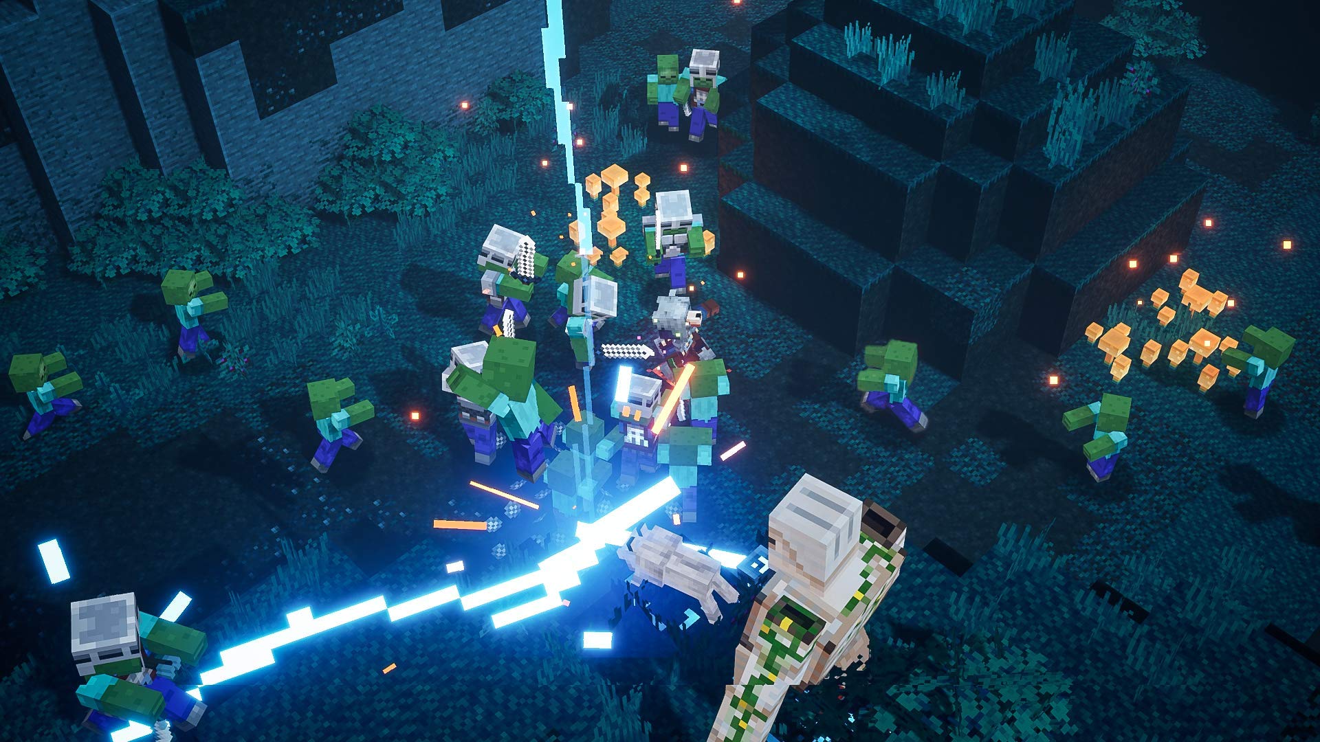 Foto 6 pulgar | Videojuego Nintendo Switch Minecraft Dungeons Ultimate Ed. - Venta Internacional.