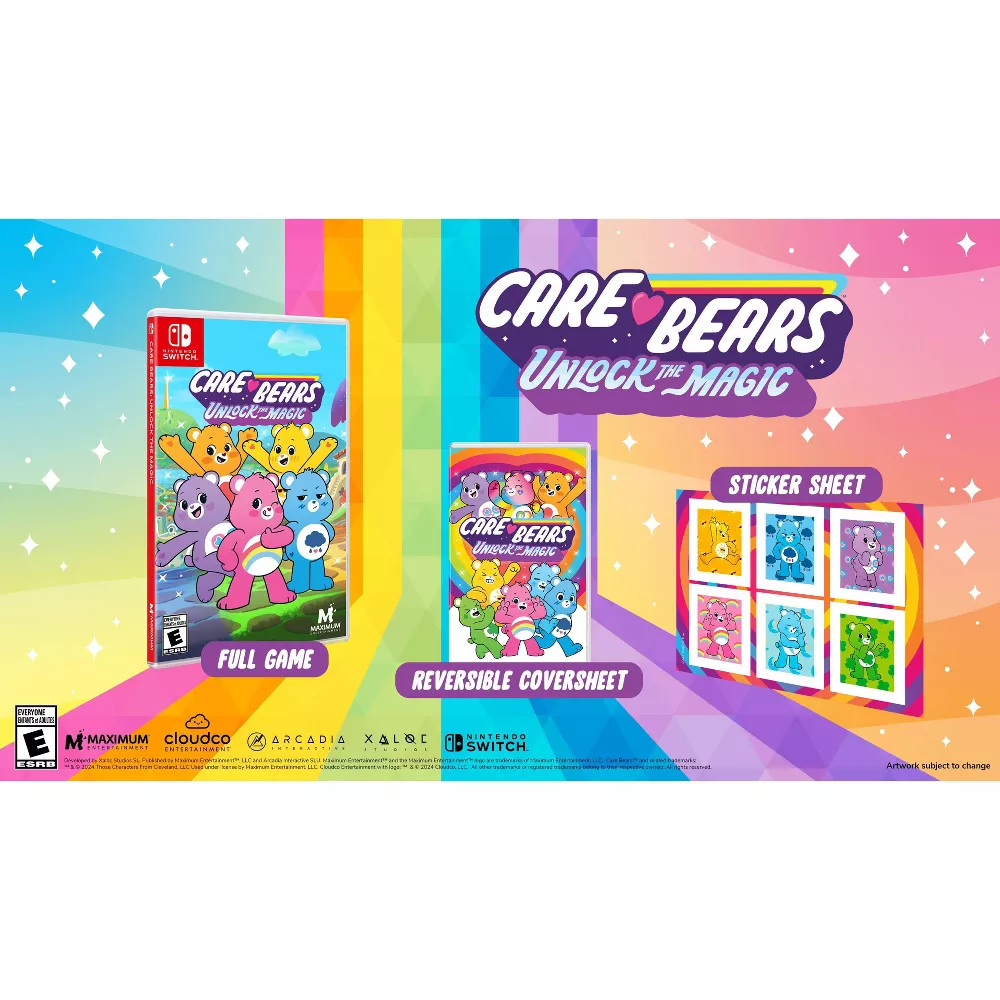 Foto 3 pulgar | Care Bears Unlock The Magic Nintendo Switch
