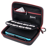 Funda De Transporte Smatree Para Nintendo New 3ds Xl/2ds Xl Negro/rojo - Venta Internacional.