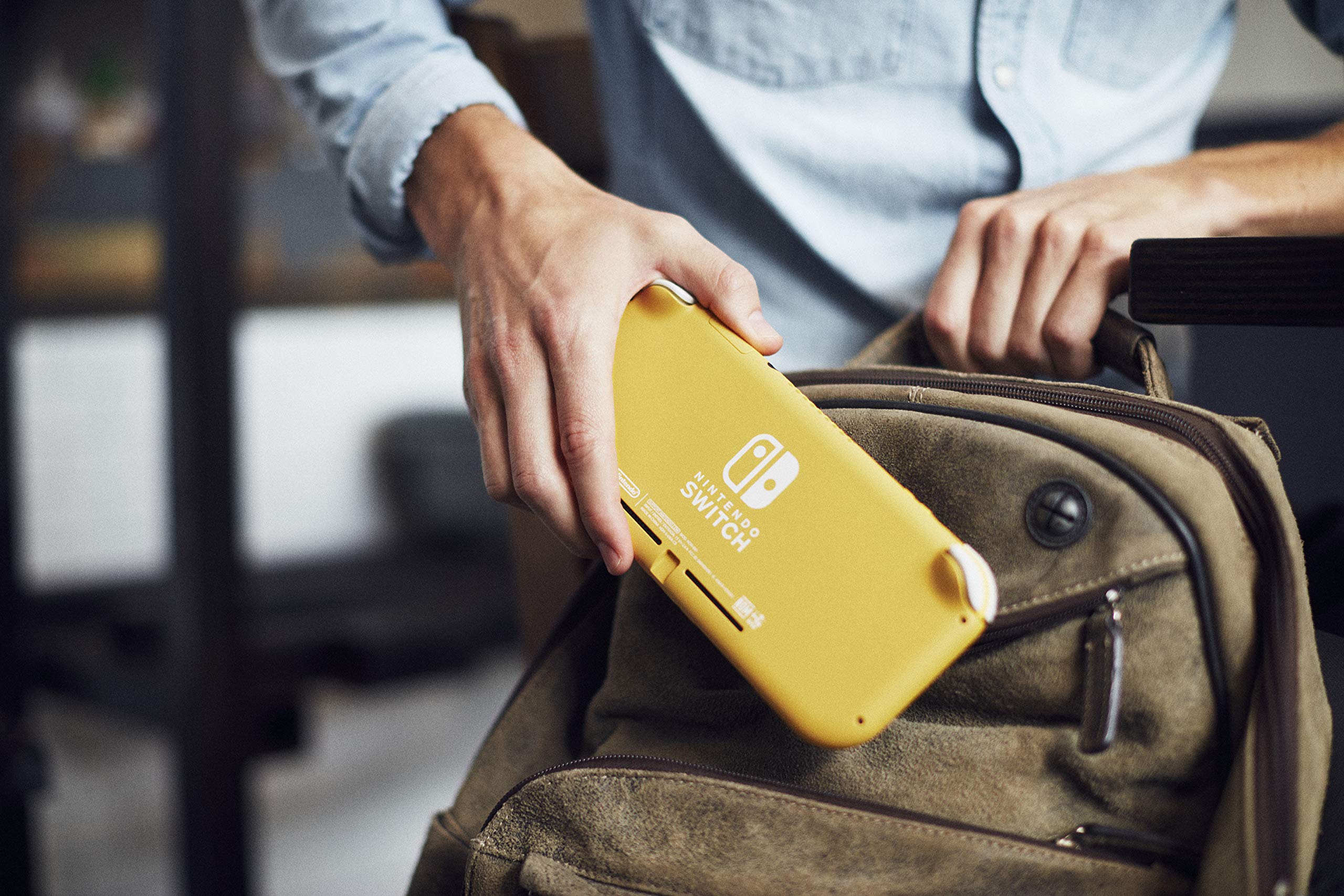 Foto 4 pulgar | Consola De Juegos Nintendo Switch Lite Amarilla - Venta Internacional.