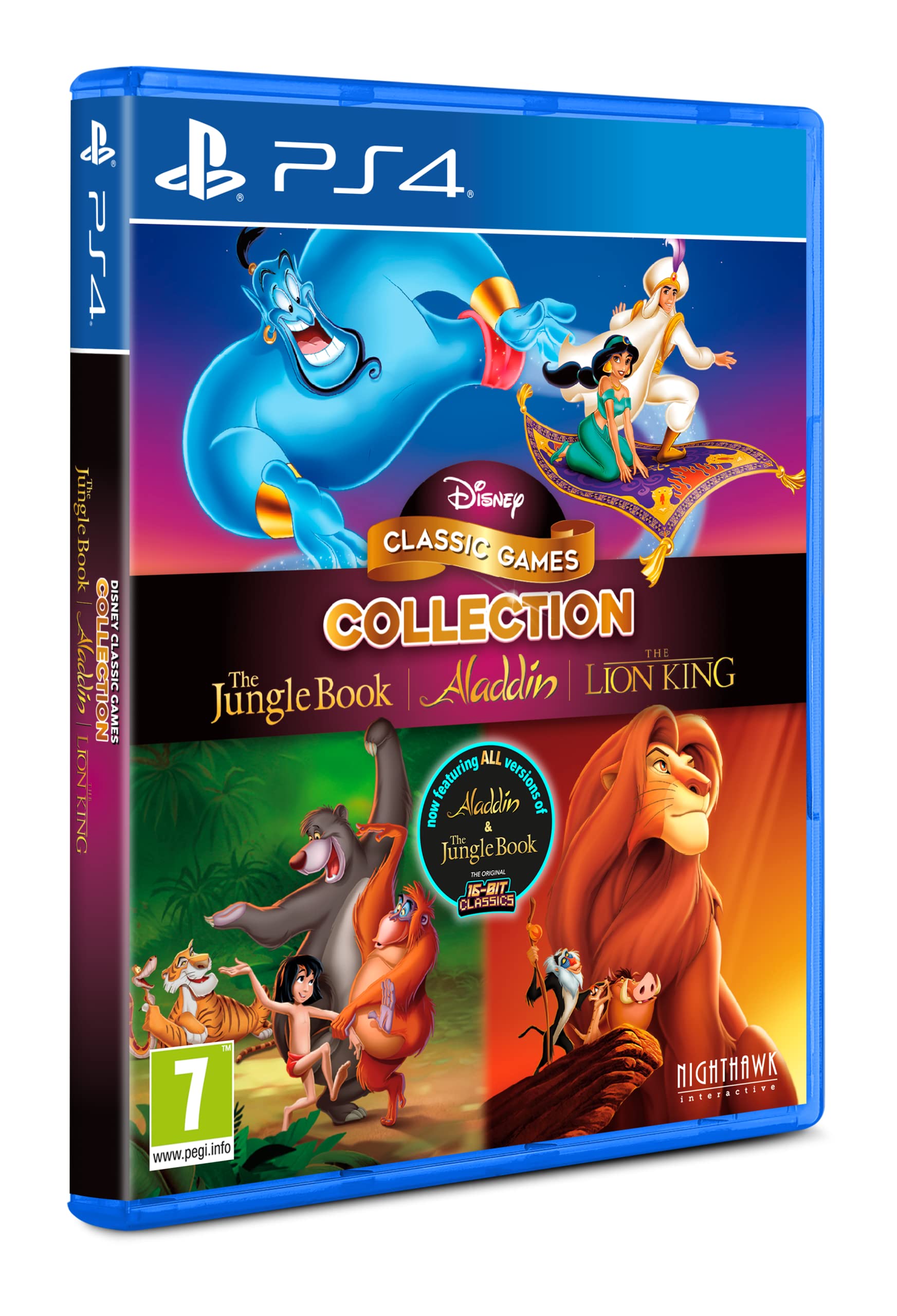 Videojuego Disney Classic Games Collection Ps4: El Libro De La Selva, Aladdin Y El Rey León - Venta Internacional.