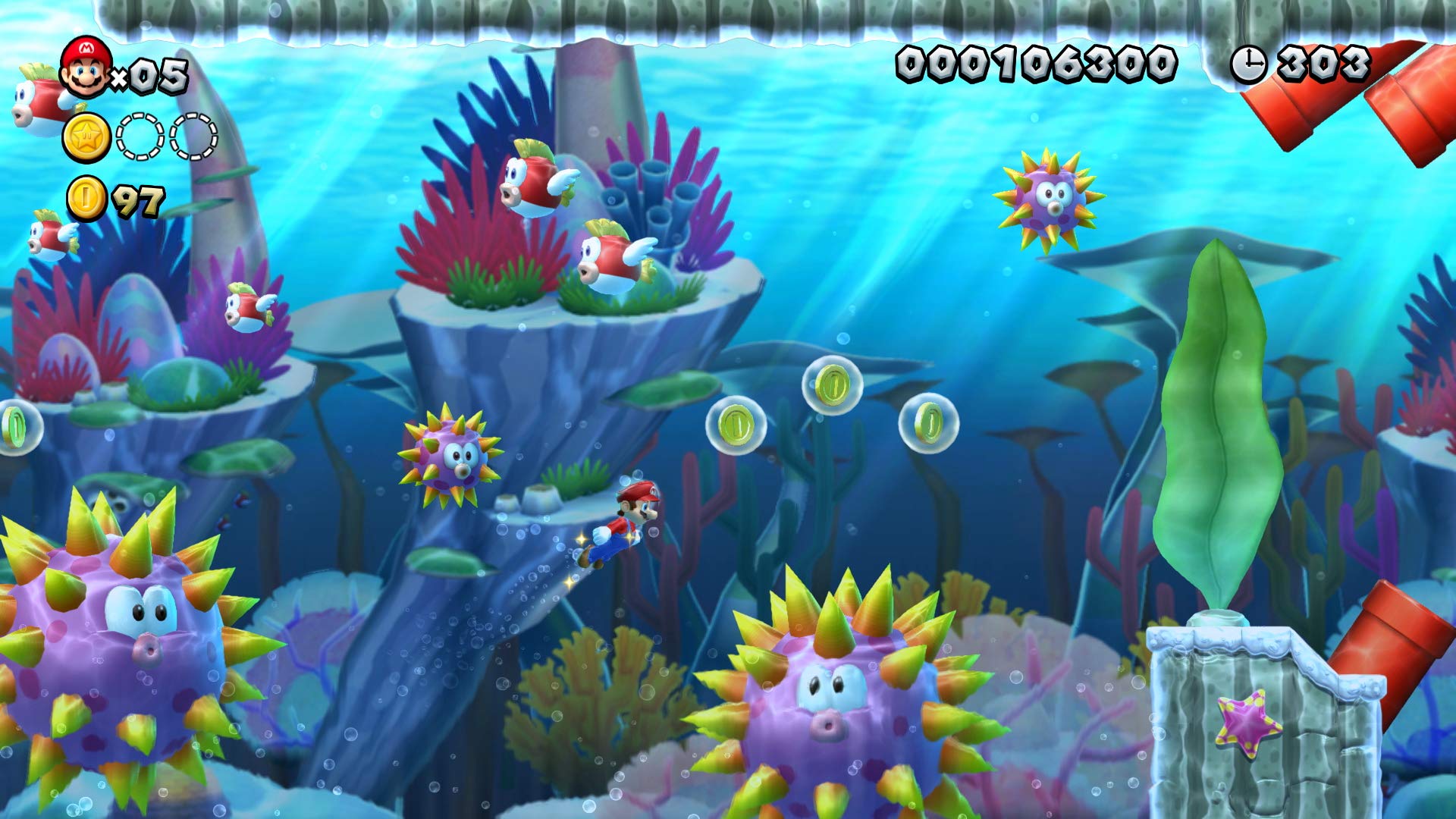 Foto 5 pulgar | Videojuego Nintendo New Super Mario Bros. U Deluxe Us Version - Venta Internacional.