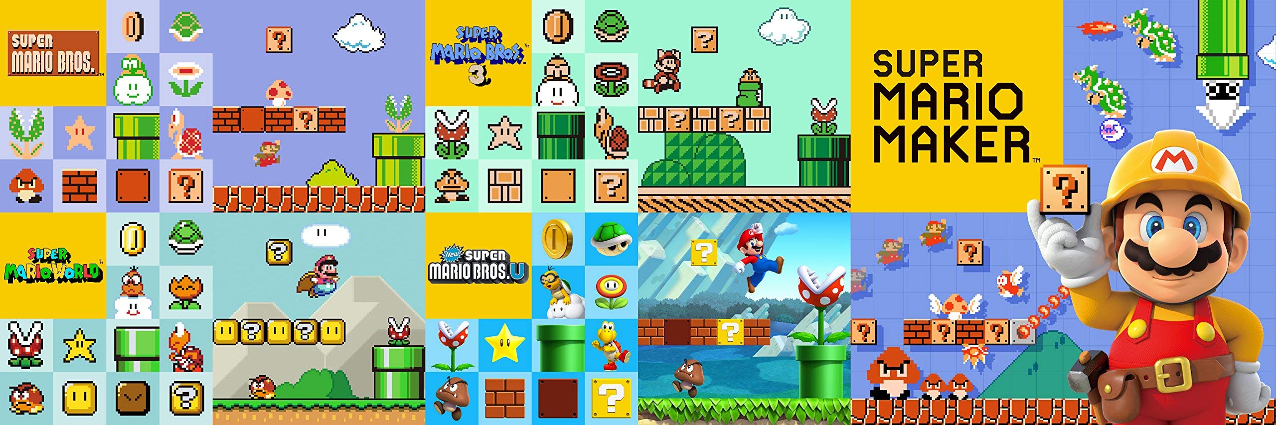 Foto 6 pulgar | Reacondicionado Videojuego Nintendo Wii U Super Mario Maker Renovado - Venta Internacional.