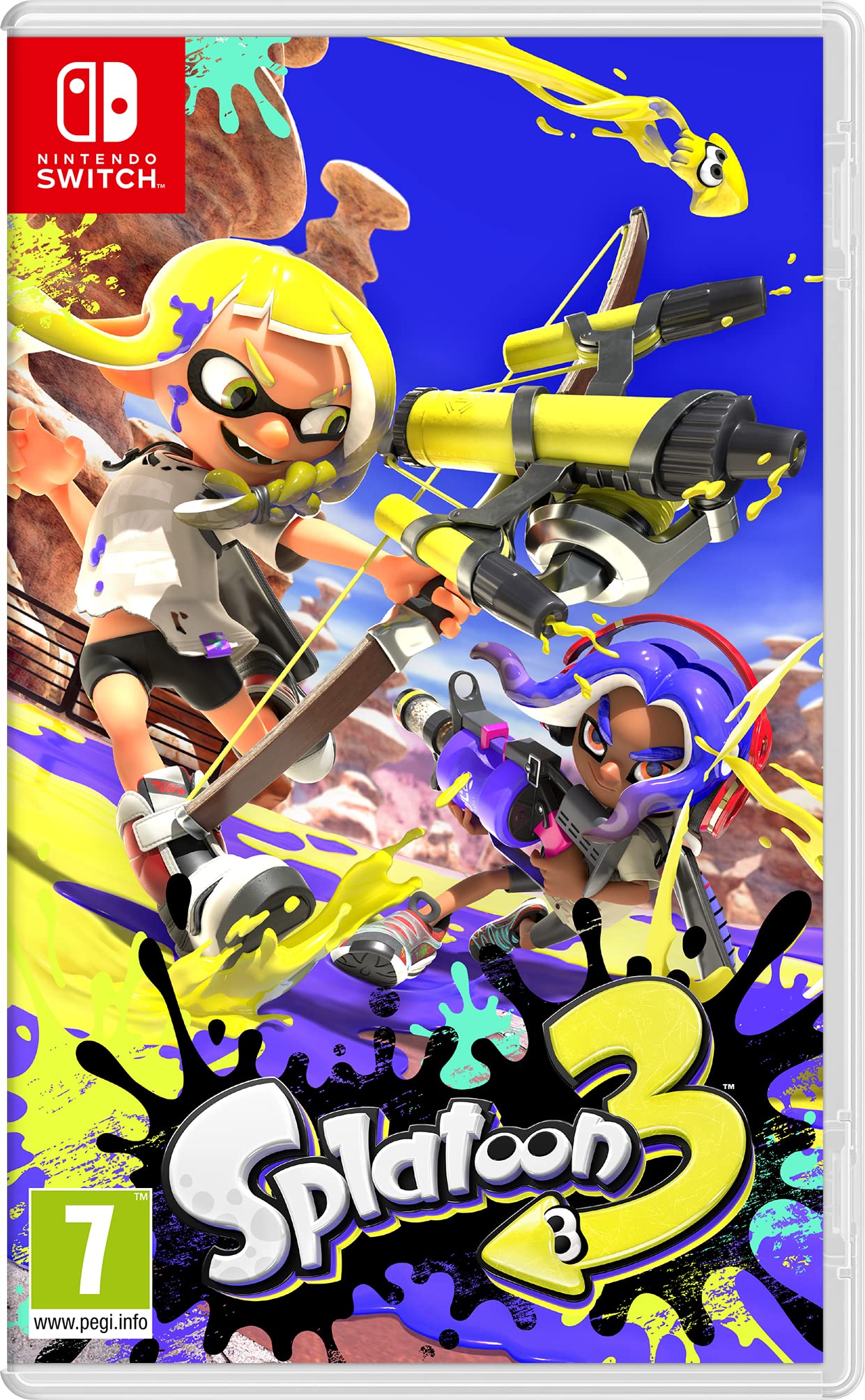 Foto 2 pulgar | Videojuego Nintendo Switch Splatoon 3 Versión Europea - Venta Internacional.