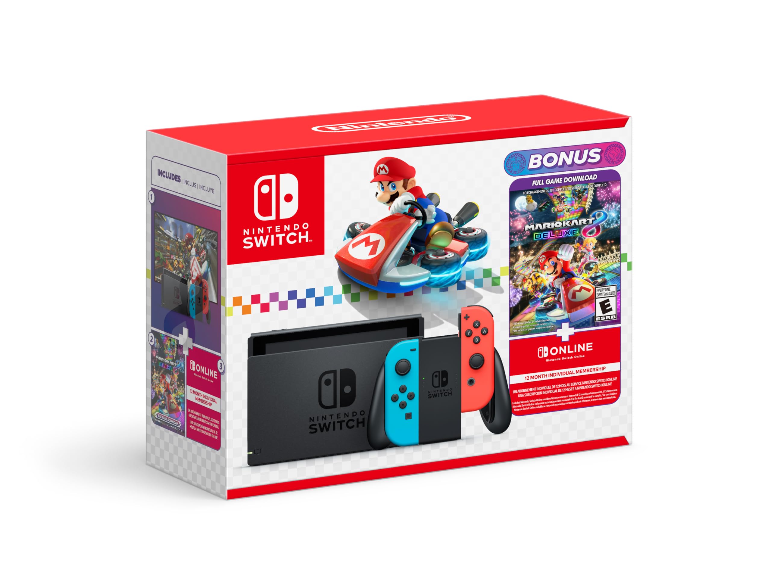 Paquete Mario Kart 8 Deluxe Para Consola Nintendo Switch - Venta Internacional.