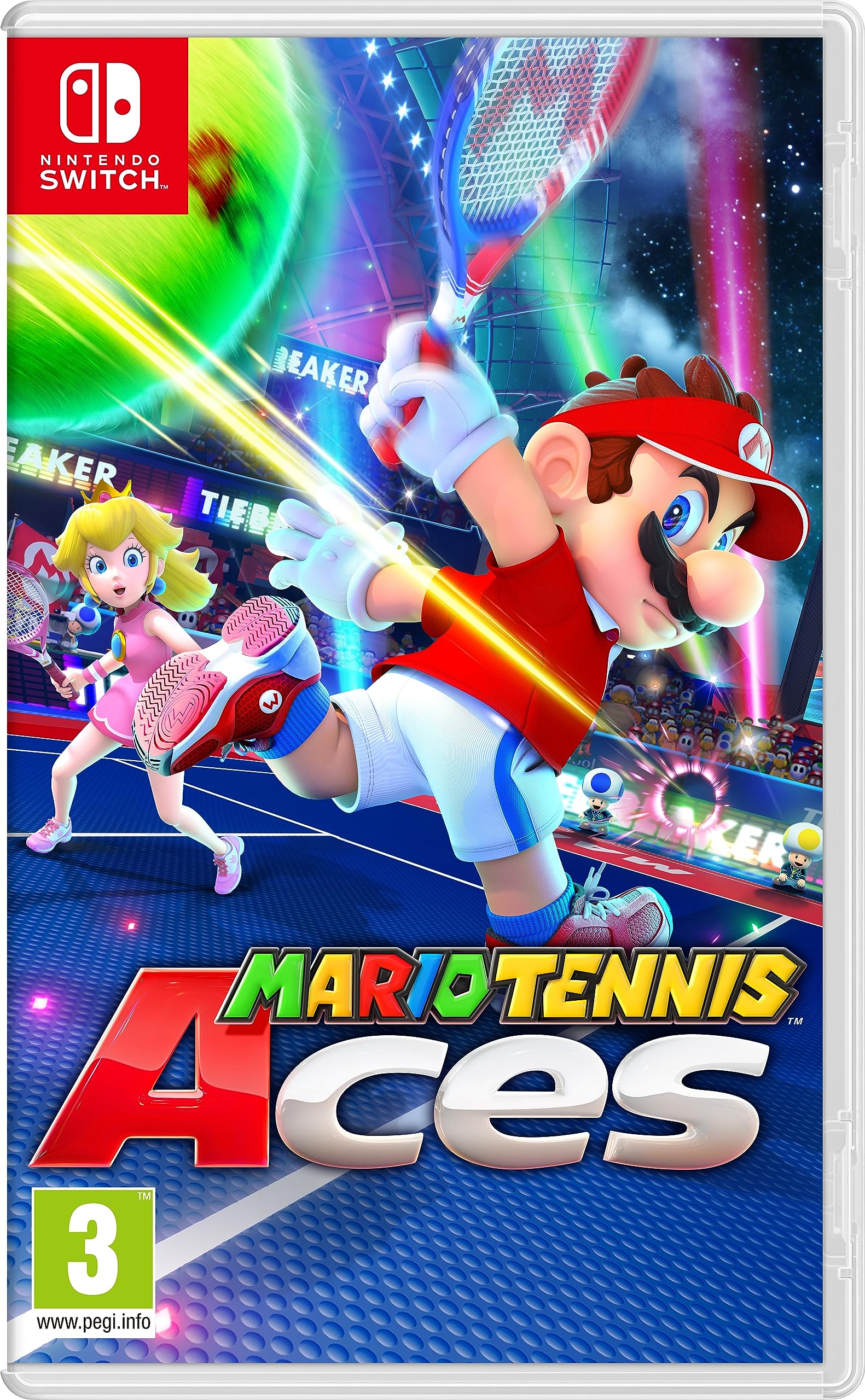 Foto 2 pulgar | Videojuego Nintendo Switch Mario Tennis Aces - Venta Internacional.