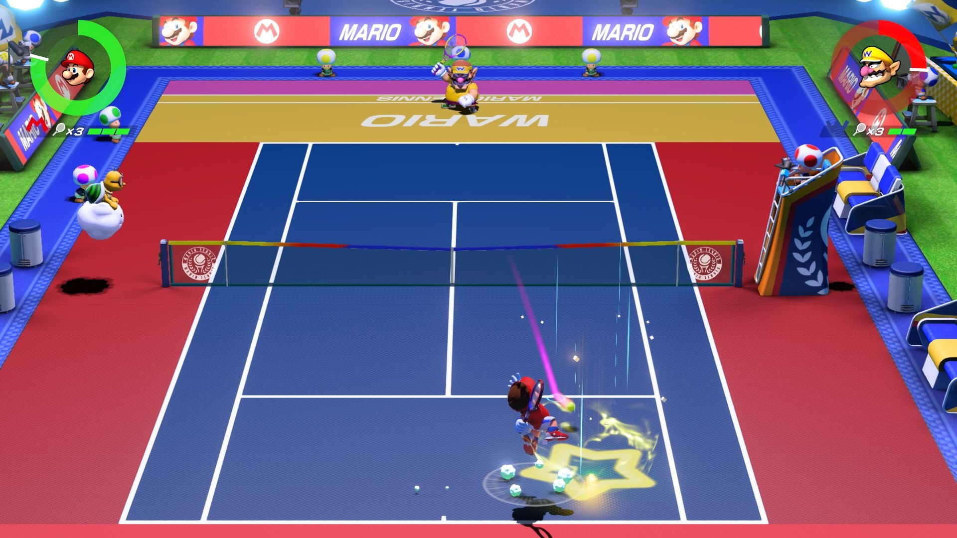 Foto 5 pulgar | Videojuego Nintendo Switch Mario Tennis Aces - Venta Internacional.