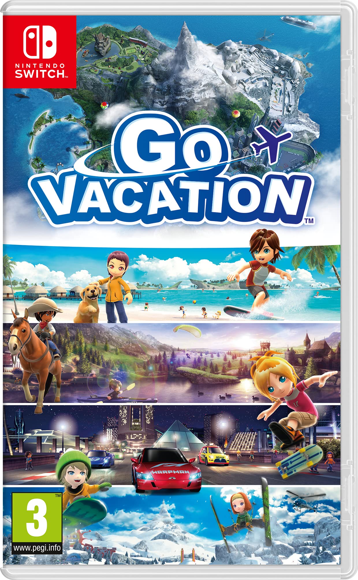 Foto 2 pulgar | Videojuego Nintendo Switch Go Vacation - Venta Internacional.