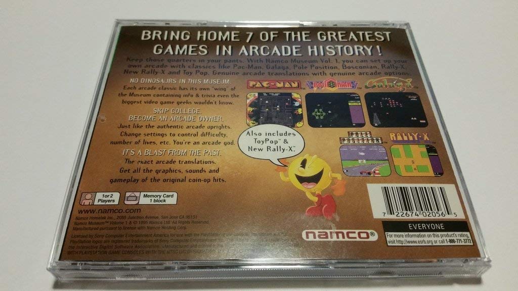 Foto 4 pulgar | Reacondicionado Videojuego Sony Playstation Namco Museum Vol. 1 Renovado - Venta Internacional.